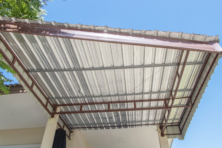 steel panel roof 